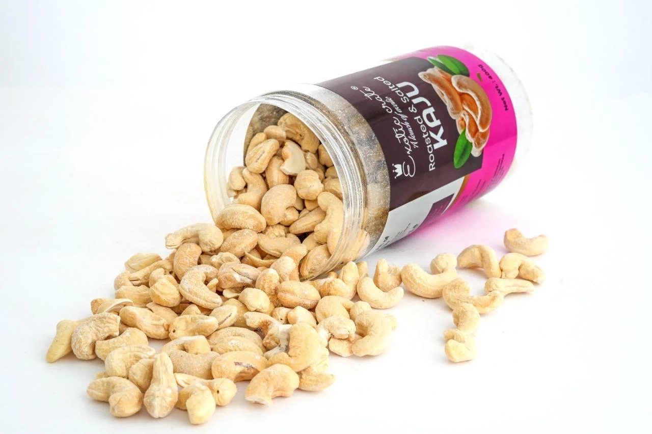 Roasted and Salted Cashew Nuts 500g Jar