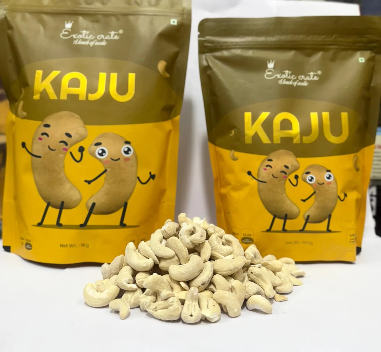 Cashew Nuts 1kg Pouch