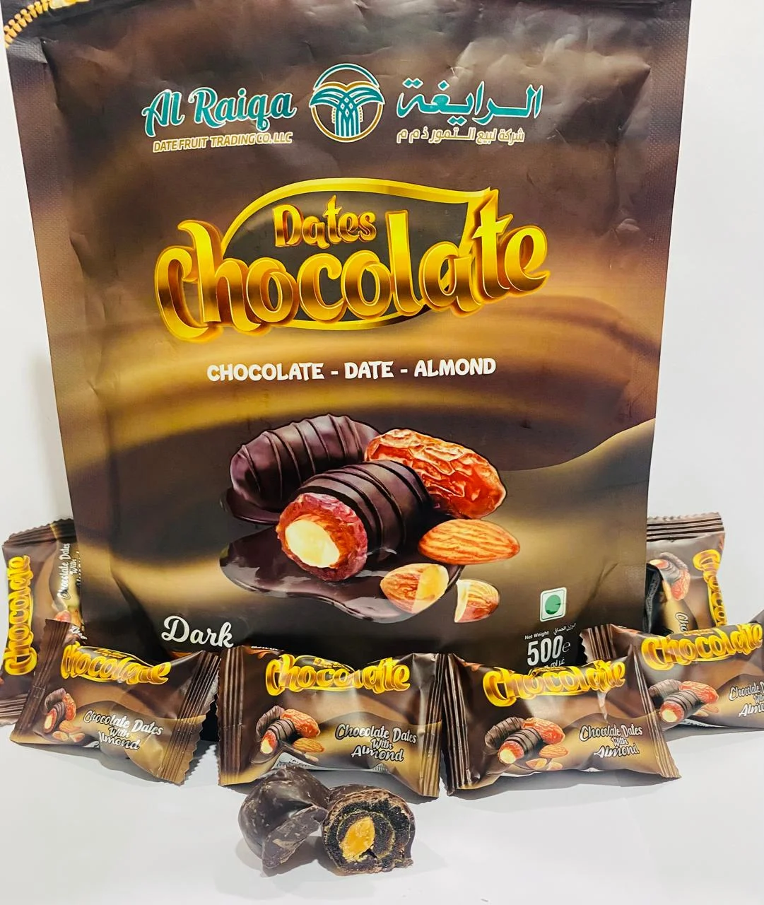 Chocolate Dates Al-Raiqa 5kg Premium Chocolate Coated Dates