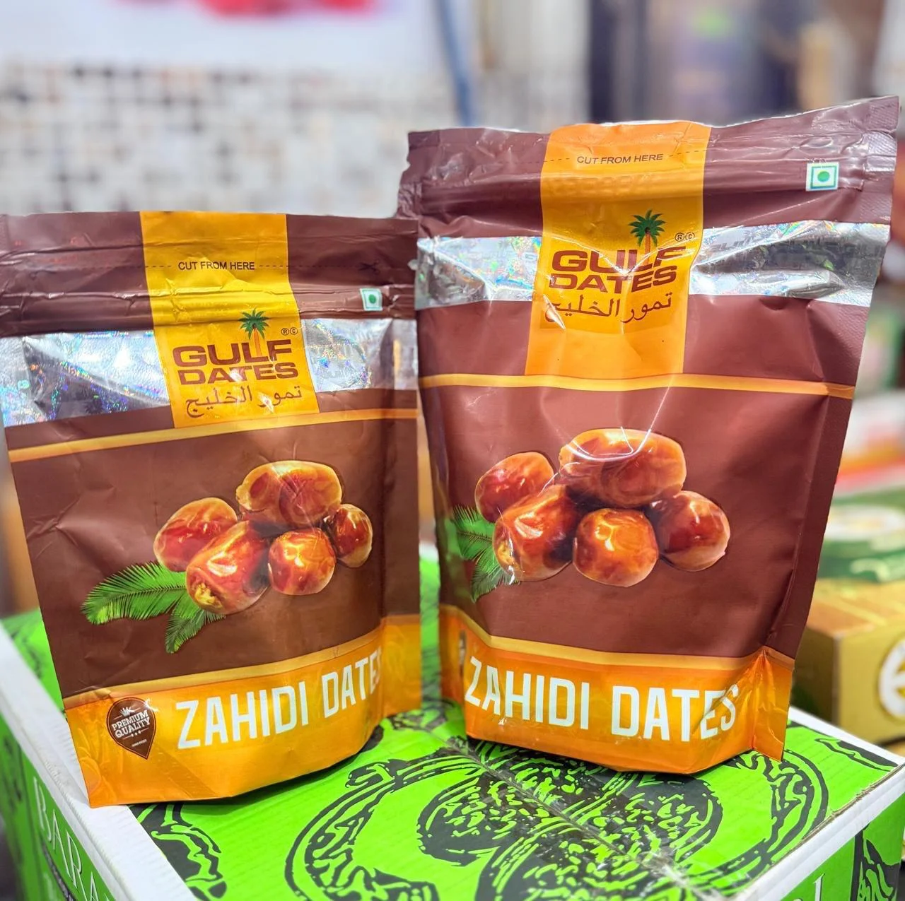 Gulf Zahidi Dates 500g Pouch Pack