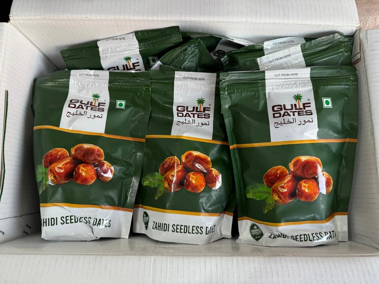 Seedless Gulf Dates 7kg Premium Black Dates