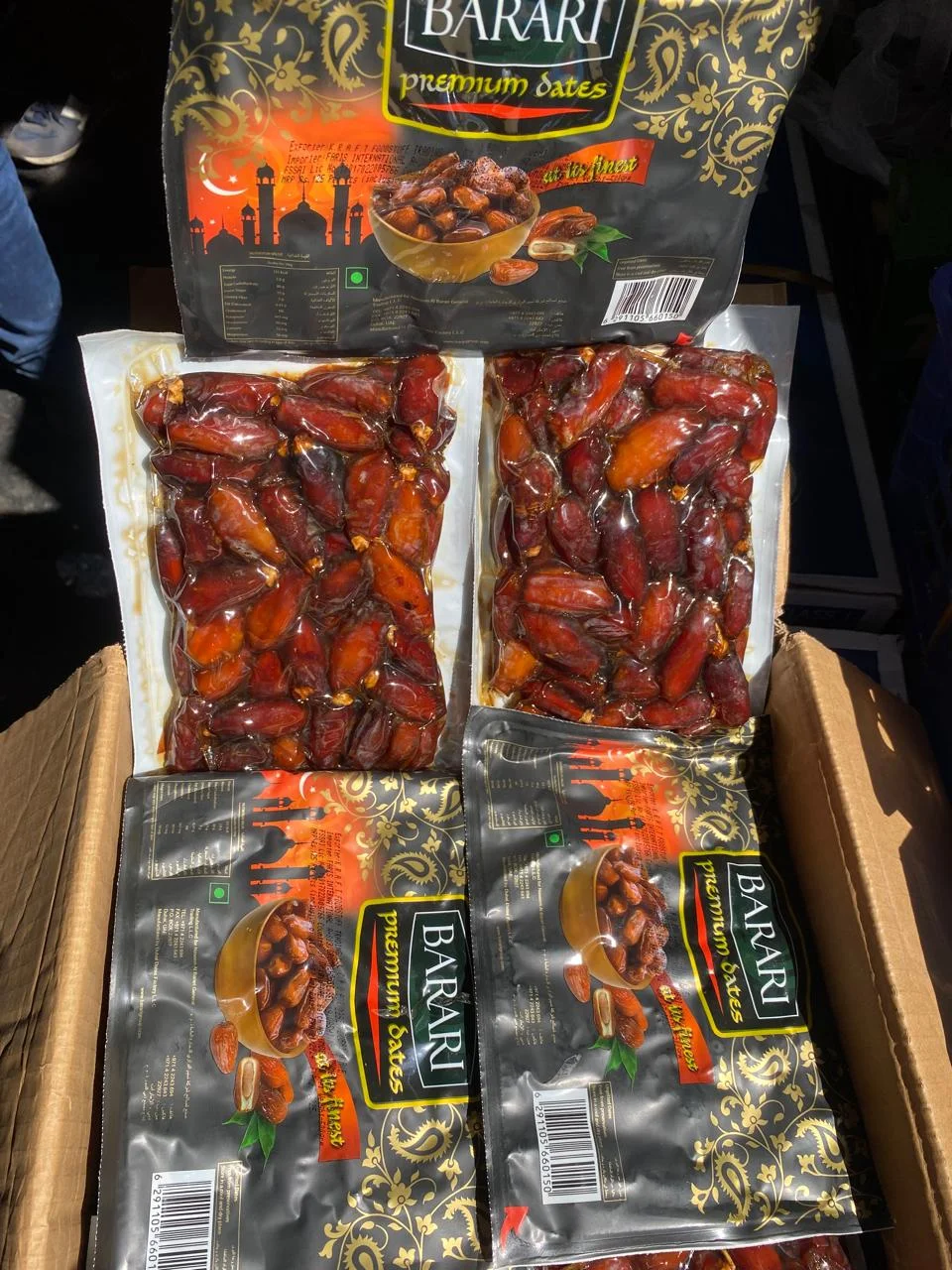 Wet Dates Tary 8kg Premium Brown Wet Dates Packed