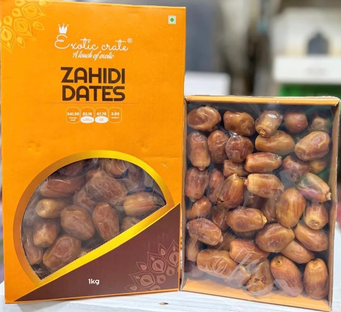 Premium Zahidi Dates 500g and 1kg Pack